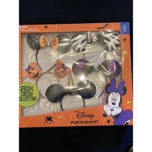 Disney HALLOWEEN SPECIAL EDITION Deluxe Minnie Mouse Ears/Headbands (set of x5)